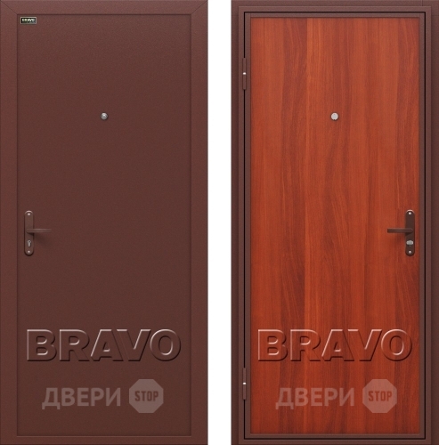 Дверь Bravo Инсайд эконом (Внутреннее открывание) в Раменском