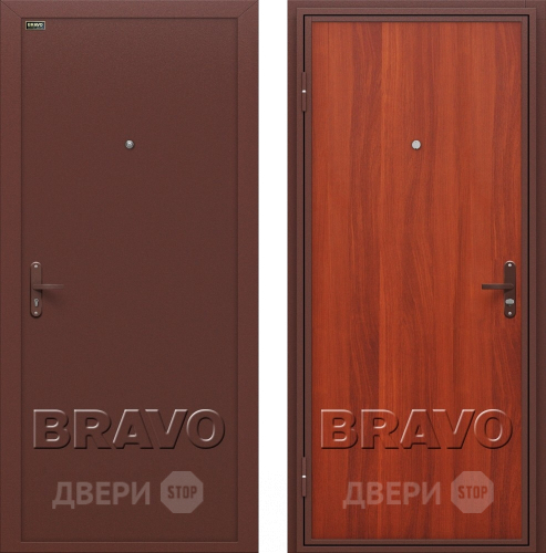 Дверь Bravo Инсайд эконом (Внутреннее открывание) в Раменском