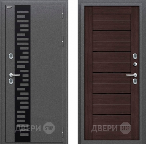 Входная металлическая Дверь Bravo Оптим Термо 222 Венге в Раменском