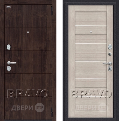 Дверь Bravo Оптим Прайм Капучино в Раменском