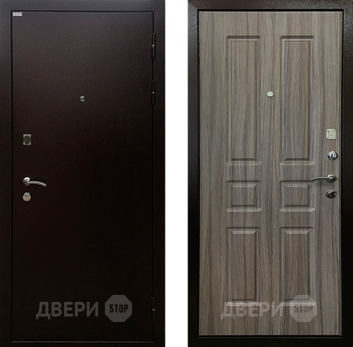 Входная металлическая Дверь Ратибор Комфорт Палисандр светлый в Раменском