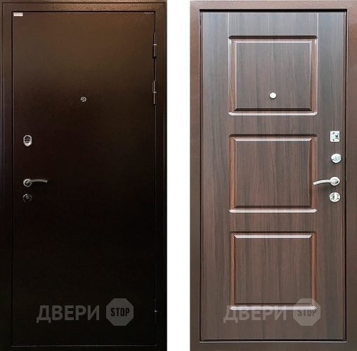 Входная металлическая Дверь Ратибор Трио Венге в Раменском