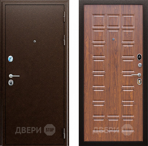 Входная металлическая Дверь АСД Спартак Орех темный в Раменском