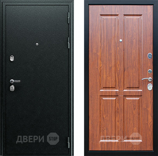Входная металлическая Дверь АСД Прометей ЗD Орех темный в Раменском