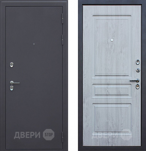 Входная металлическая Дверь АСД Сибирь 3К Сосна белая в Раменском