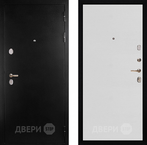 Входная металлическая Дверь Сударь С-505 Титан Белёный дуб  в Раменском