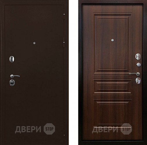 Дверь Ратибор Рим 3К Орех бренди в Раменском