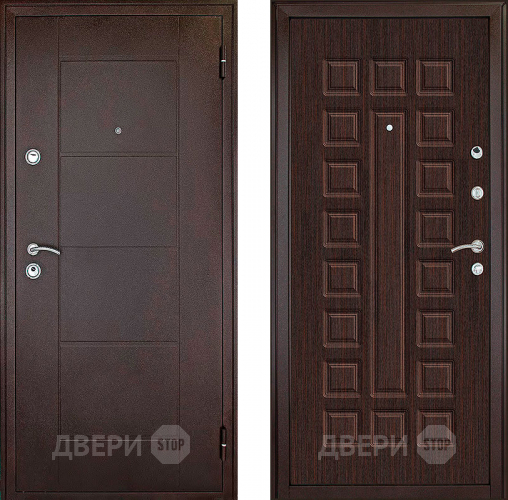 Входная металлическая Дверь Форпост Квадро Венге в Раменском
