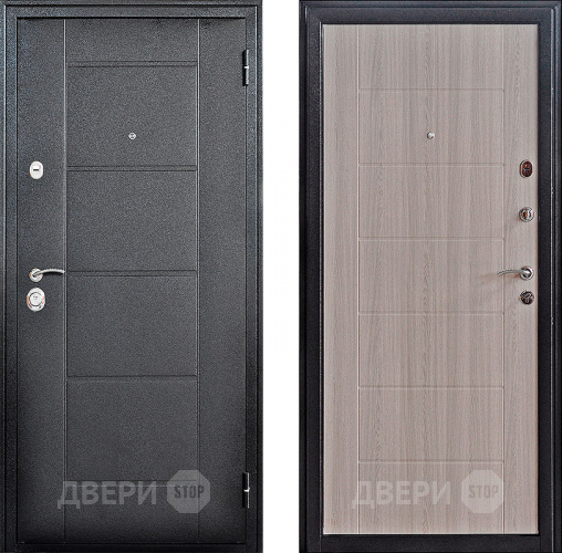 Входная металлическая Дверь Форпост Квадро 2 Лиственница серая в Раменском