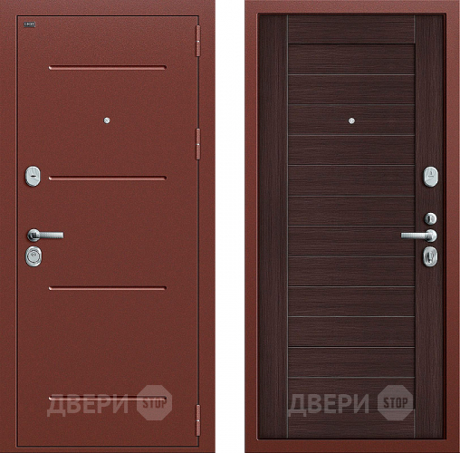 Входная металлическая Дверь Groff Т2-221 Wenge Veralinga в Раменском