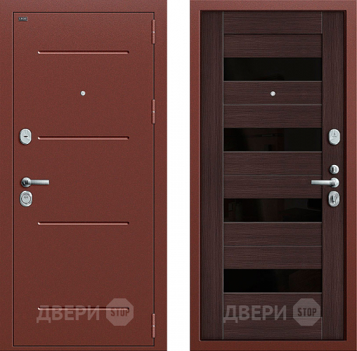 Входная металлическая Дверь Groff Т2-223 Wenge Veralinga в Раменском