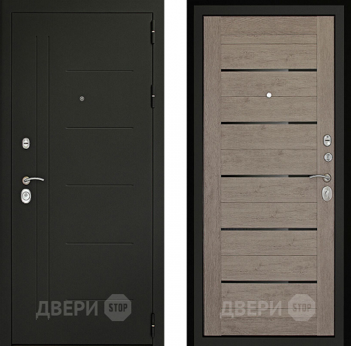 Входная металлическая Дверь (Дверной Континент) Сити - С3К Лиственница серая в Раменском