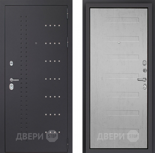 Входная металлическая Дверь (Дверной Континент) Тренто Дуб белый в Раменском