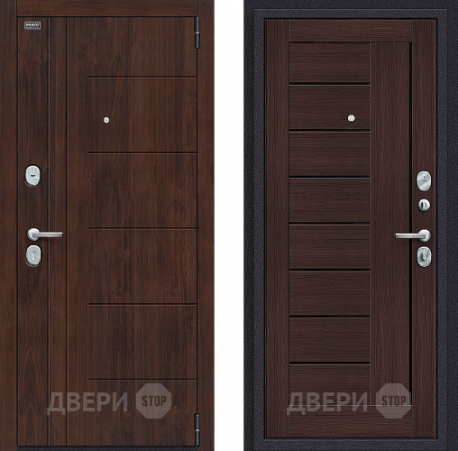 Входная металлическая Дверь Bravo Оптим Модерн Wenge Veralinga в Раменском