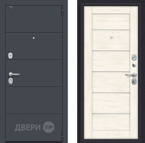 Дверь Bravo Порта S-3 4/Л22 Nordic Oak в Раменском