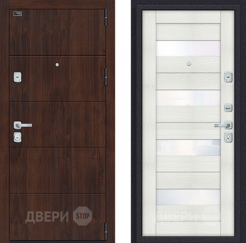 Входная металлическая Дверь Bravo Porta M-3 4/П23 Bianco Veralinga в Раменском