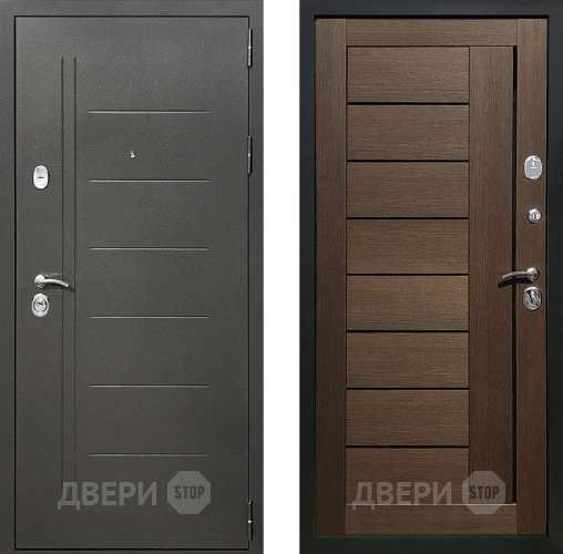 Входная металлическая Дверь Престиж Профи Венге в Раменском