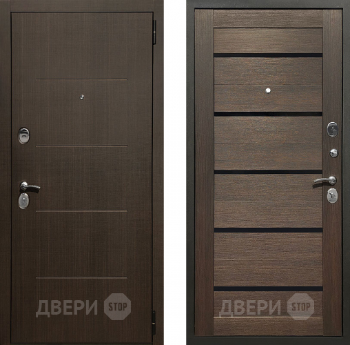 Входная металлическая Дверь Престиж Люкс Арабика/Темный орех в Раменском