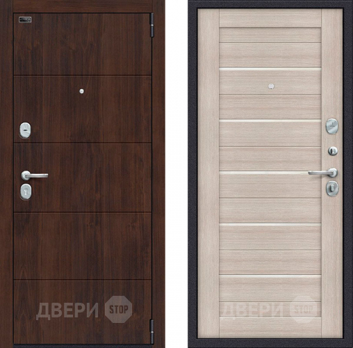 Входная металлическая Дверь Bravo Porta S-3 4/П22 Капучино в Раменском