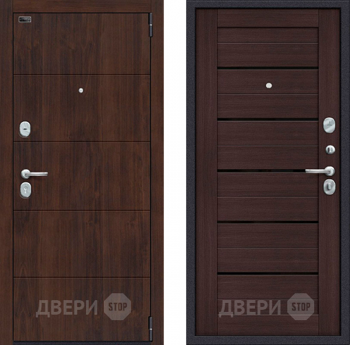 Входная металлическая Дверь Bravo Porta S-3 4/П22 Венге в Раменском