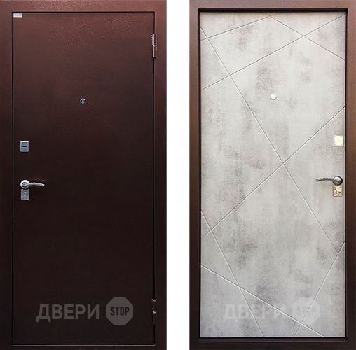 Входная металлическая Дверь Ратибор Рубеж Бетон светлый в Раменском