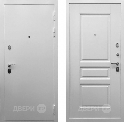 Дверь Ратибор Бланко 3К Белый матовый в Раменском