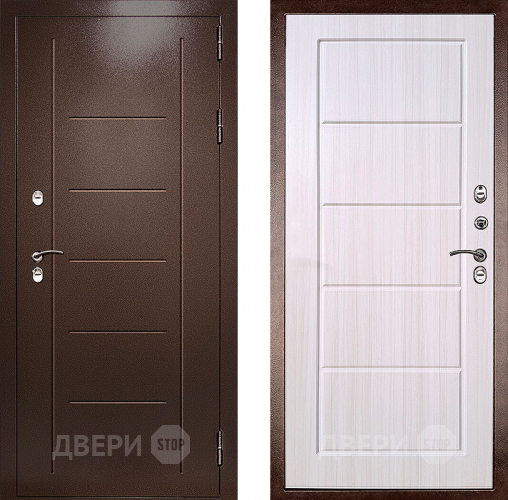 Входная металлическая Дверь Дверной Континент Термаль Экстра Лиственница беж в Раменском