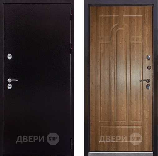 Дверь Заводская Урал Термо Орех Кантри (с терморазрывом) в Раменском