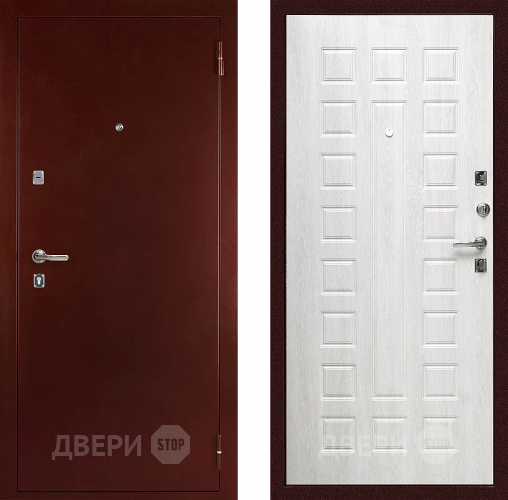 Входная металлическая Дверь Сударь (Дива) С-504 Дуб филадельфия крем в Раменском