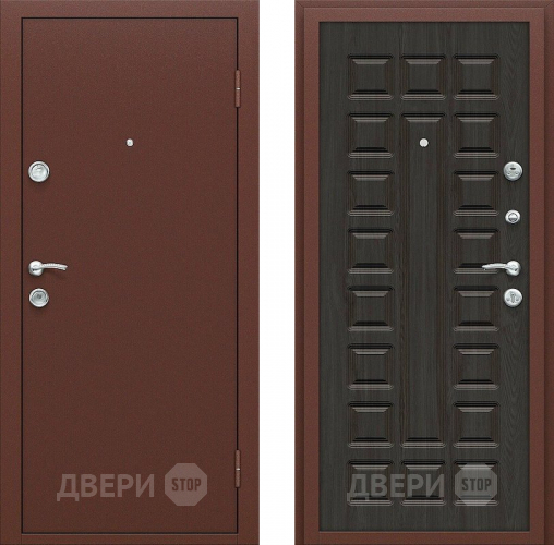 Входная металлическая Дверь СТОП ЭКО-2 Венге в Раменском