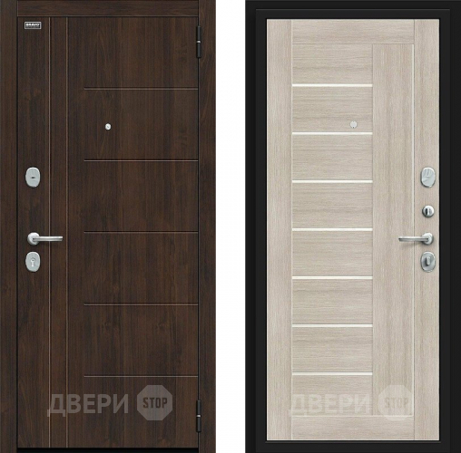 Входная металлическая Дверь Bravo Морден Kale Almon/Cappuccino Veralinga в Раменском