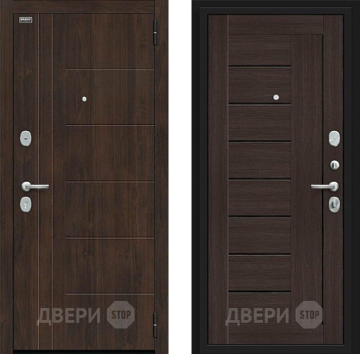 Входная металлическая Дверь Bravo Морден Kale Almon/Wenge Veralinga в Раменском