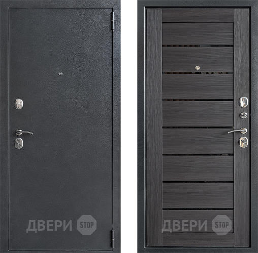 Входная металлическая Дверь Дверной Континент ДК-70 Царга Эко Венге в Раменском