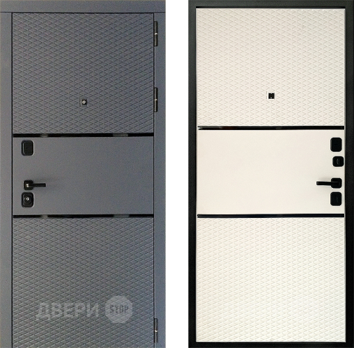 Входная металлическая Дверь (Дверной Континент) Диамант Софт айс в Раменском