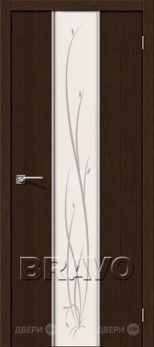 Межкомнатная дверь Глейс-2 Twig (3D Wenge) в Раменском