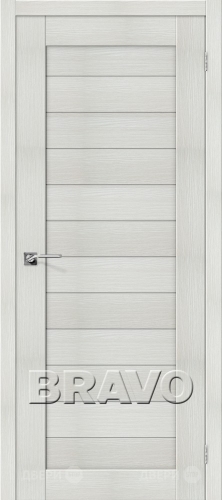 Межкомнатная дверь Порта-21 (Bianco Veralinga) в Раменском