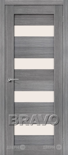 Межкомнатная дверь Порта-23 (Grey Veralinga) в Раменском