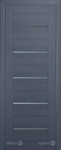 Межкомнатная дверь ProfilDoors 48U антрацит (графит) в Раменском