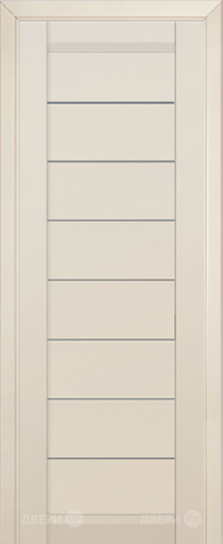 Межкомнатная дверь ProfilDoors 71U магнолия сатинат (графит) в Раменском