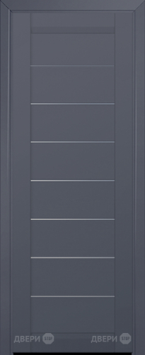 Межкомнатная дверь ProfilDoors 71U антрацит (графит) в Раменском