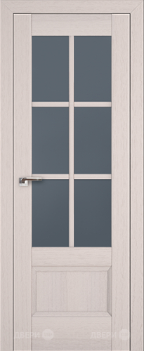 Межкомнатная дверь ProfilDoors 103X пекан белый (матовое) в Раменском