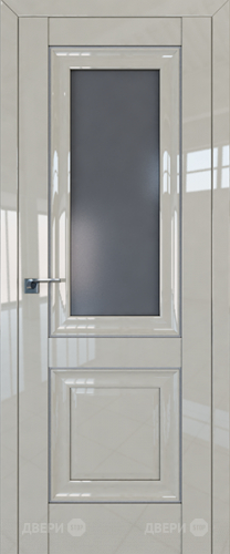 Межкомнатная дверь ProfilDoors 28L галька люкс (графит) в Раменском