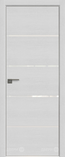 Межкомнатная дверь ProfilDoors 20 ZN Монблан (белый лак) в Раменском