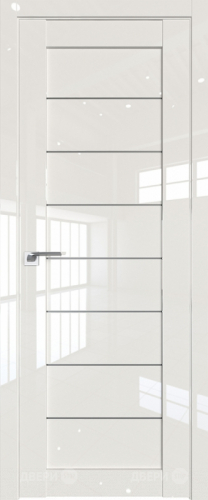 Межкомнатная дверь ProfilDoors 71L Магнолия люкс (графит) в Раменском
