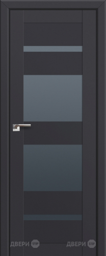 Межкомнатная дверь ProfilDoors 72U Антрацит (графит) в Раменском