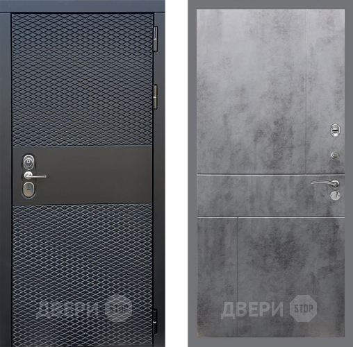 Дверь Стоп БЛЭК CISA ФЛ-290 Бетон темный в Раменском