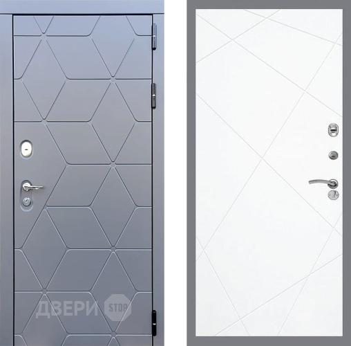 Дверь Стоп КОСМО ФЛ-291 Силк Сноу в Раменском