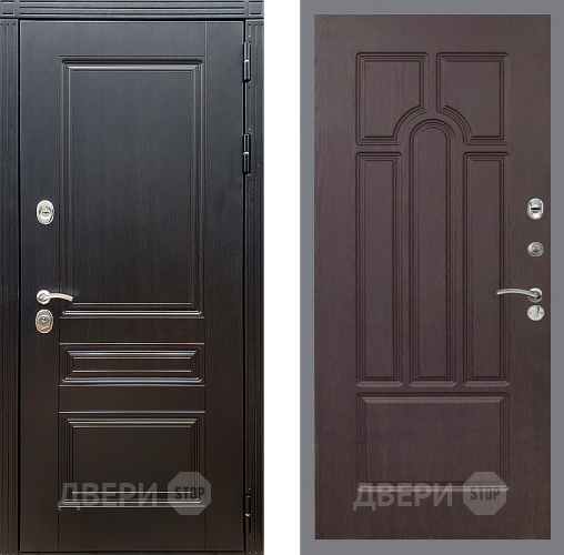 Дверь Стоп МЕГАПОЛИС ФЛ-58 Венге в Раменском