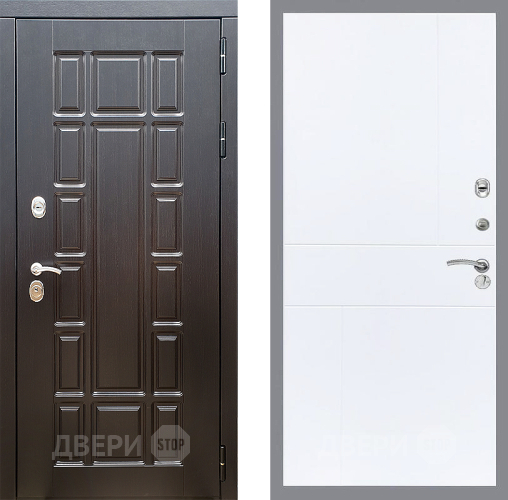 Дверь Стоп НЬЮ ЙОРК ФЛ-290 Силк Сноу в Раменском