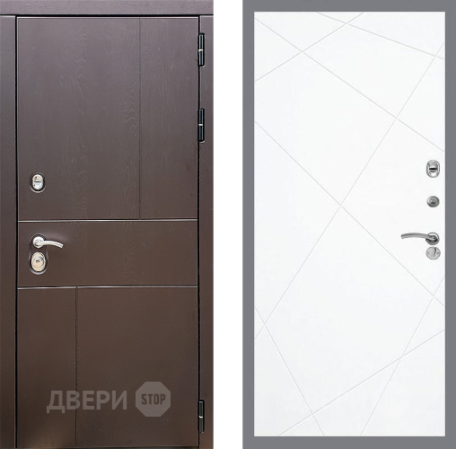 Дверь Стоп УРБАН ФЛ-291 Силк Сноу в Раменском